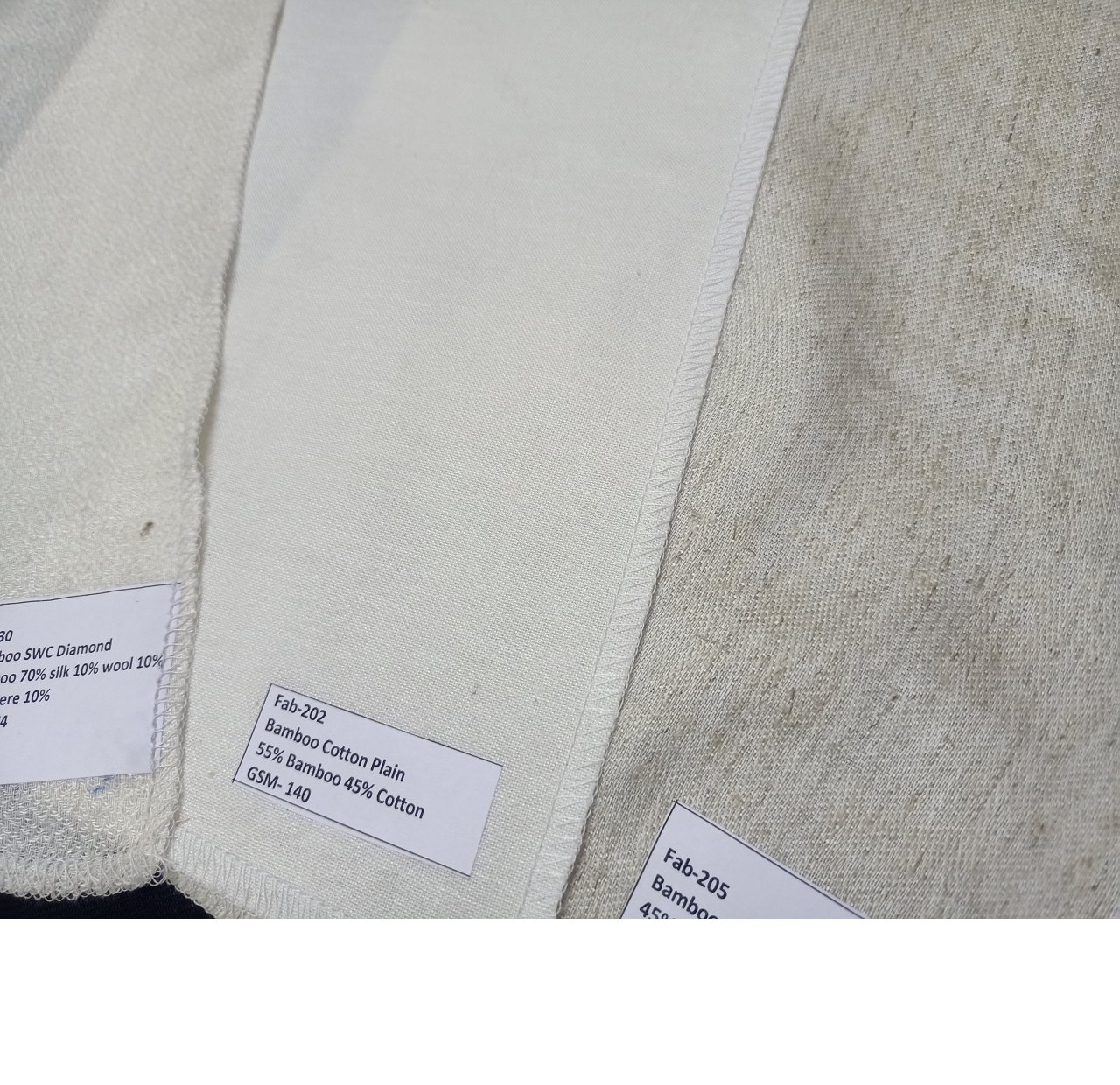 Hand Woven Bamboo Fabrics Made with Bamboo Fiber and Blended with Cotton , Silk , Modal and Other Fibers, Ideal for Shawls