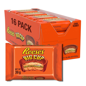Wholesale Reese's 2 Peanut Butter Cups 42g 0.88g Salt Per 100g For Balanced Flavor Profile And Preservation Global Export - Product Image 1