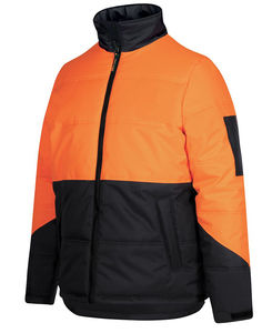 Chaqueta acolchada de motocicleta ligera de North-Face de último estilo para hombre, embalaje personalizado, cuello levantado impermeable, a cuadros finos con capucha - Product Image 2