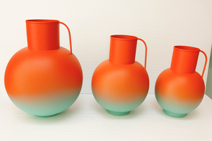 แจกันดอกไม้โลหะทำด้วยมือสไตล์นอร์ดิกยกระดับการตกแต่งภายในของคุณด้วยความซับซ้อนแบบสแกนดิเนเวียและเสน่ห์เหนือกาลเวลา - Product Image 6