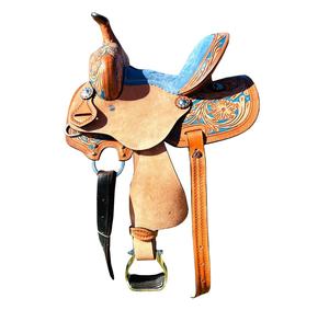 Tachuela ecuestre duradera para SILLÍN occidental de piel auténtica personalizada al por mayor con Árbol de madera - Product Image 1