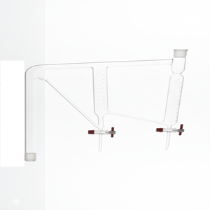 MAYALAB Récipient d'huile essentielle en verre borosilicate de style Clevenger avec une capacité de 100ml - Product Image 1