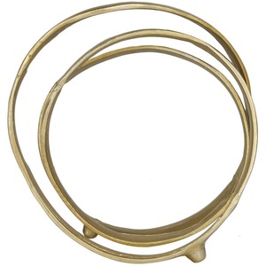 Escultura de aluminio hecha a mano con clase para decoración del hogar Decoración de mesa Habitación de hotel de lujo Restaurante Cantidad a granel - Product Image 5