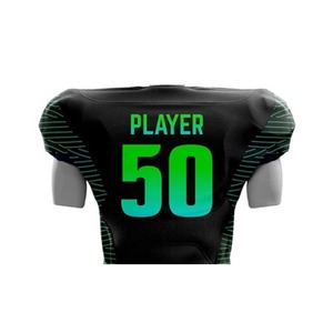 เครื่องแบบอเมริกันฟุตบอลมีดีไซน์ที่เป็นเอกลักษณ์เสื้อแขนสั้นระบายอากาศและเครื่องแบบพิมพ์ลาย - Product Image 4