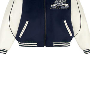 Chaqueta de Cuero Avirex Premium al Mejor Precio, Chaqueta de Invierno para Hombre, Cuero Genuino, Resistente al Viento e Impermeable, Tinte Liso, Todas las Tallas Disponibles - Product Image 5