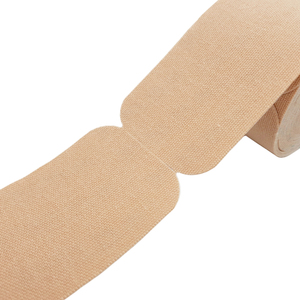 Cinta de kinesiología impermeable Easycut en forma de I, cinta de color beige de 5cm de ancho y 5m de longitud, fabricada en Corea - Product Image 1