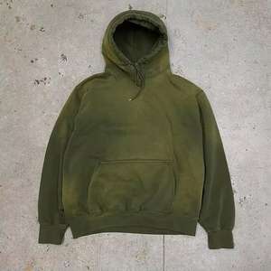 Sudadera con capucha de gran tamaño de peso pesado 100% algodón Unisex personalizada lavado ácido francés Terry Sunfaded diseño desgastado para hombres - Product Image 1