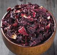 Fleurs d'hibiscus séchées de qualité supérieure d'Égypte, produit agricole
