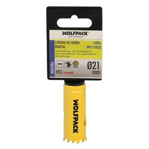 Corona per sega bimetallica O/ 21 mm. - Product Image 1