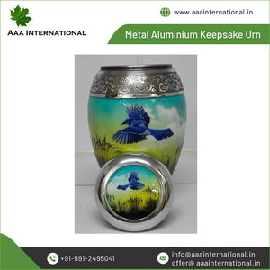 Urnas Funerarias de Aluminio de Primera Calidad, Estilo Americano, Disponibles para OEM, con Cloisonné, Origen India, Personalizables - Product Image 3