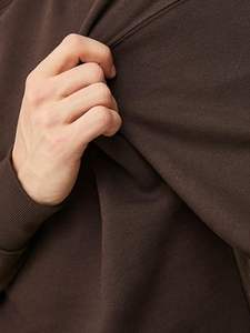 Pull-over à capuche en coton Sweat-shirt à capuche en polaire lourde de qualité supérieure Sweats à capuche personnalisés surdimensionnés pour hommes - Product Image 4