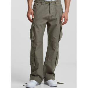 กางเกงคาร์โก้ของผู้ชายกางเกงคาร์โก้สำหรับผู้ใหญ่กางเกงคาร์โก้ใส่สบายกันรอยยับระบายอากาศสไตล์ล่าสุดออกแบบได้ตามต้องการ - Product Image 1