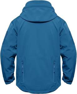 Veste tactique résistante à l'eau doublée en polaire Performance pour homme Manteau d'hiver souple à 7 poches respirant pour moto automobile - Product Image 2