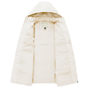 Veste d'hiver matelassée personnalisée pour femme, coupe-vent, imperméable, respirante, écologique, rembourrée de coton, chaude et décontractée, finition soignée - Product Image 6
