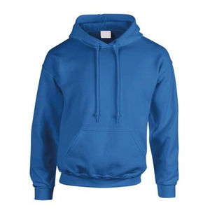 Vente en gros de sweats à capuche personnalisés de haute qualité pour hommes sweat à capuche en coton surdimensionné uni unisexe avec logo imprimé OEM ODM - Product Image 5