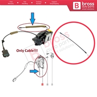 Câble de déverrouillage de la poignée extérieure de la porte avant BDP1616 pour Master MK3 NV400 X62 Movano B 805030009R 805020009R