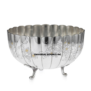 Bol à chocolat en métal design, classique et élégant, vente en gros, nouveau bol à chocolat en métal fantaisie design - Product Image 1
