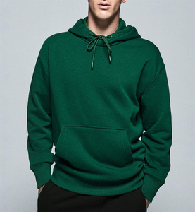 Sweat-shirt à manches longues et demi-fermeture éclair avec broderie au col d'épaule pulls amples d'automne pour hommes par le fabricant - Product Image 1