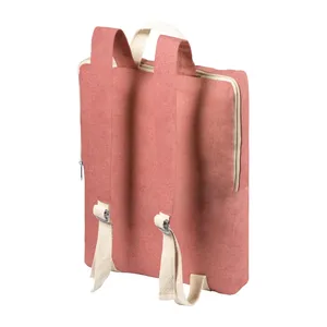 Zaino Ecologico Minko in Cotone Riciclato, Prodotto Promozionale Sostenibile - Product Image 2