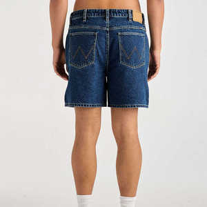 บริการ OEM กางเกงยีนส์ขาสั้นสำหรับผู้ชายกางเกงเอวกลาง100% ผ้าฝ้ายระบายอากาศได้ดีสำหรับฤดูร้อน - Product Image 6