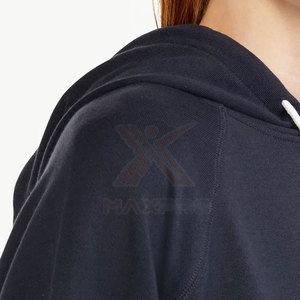 โรงงานผลิตเสื้อฮู้ดกันลมสำหรับขายออนไลน์ เสื้อฮู้ดผู้หญิงทำจากผ้าฝ้าย - Product Image 6