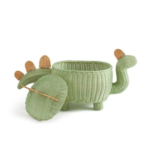 Panier adorable en forme d'animal pour ranger les jouets des enfants, excellent choix, paniers écologiques en rotin pour enfants - Product Image 6