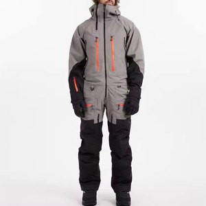 Combinaisons de ski de luxe, prix usine, couleur personnalisée, en stock, coupe-vent. - Product Image 6