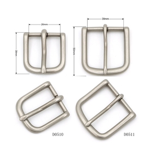 Boucle de ceinture en alliage de zinc robuste de 25 mm, finition argent antique, pour harnais de cheval, collier de chien - Product Image 3
