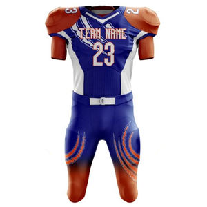 Maillots de football américain avec pantalon, ensembles complets pour les joueurs - Product Image 2