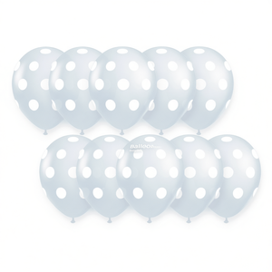 Globos Transparentes con Lunares para Fiesta, 12 Piezas en Bolsa, Decoraciones para Fiestas - Product Image 2