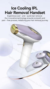 Nouvelle tendance 2025 Appareil IPL permanent pour usage domestique Épilateur <span class=keywords><strong>laser</strong></span> portable pour l'épilation avec refroidissement par glace Appareil de beauté - Product Image 2