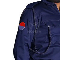 Chaqueta de Uniforme de Guardia de Seguridad para Hombre con Diseño de Logotipo Personalizado, 100% Poliéster, Duradera, de Secado Rápido, Alta Calidad, para Todas las Estaciones