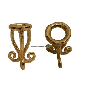 Venta al por mayor de fábrica, soporte para huevos, soporte para Esfera de bola de cristal de Metal, soporte de exhibición para gemas de piedra, esferas, minerales - Product Image 6