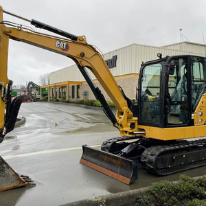 Miniexcavadora Caterpillar Cat306 CR 2021 para Uso Doméstico, Bajas Horas de Trabajo, Excavadora de Zanjas, Bomba Kubota con Engranajes PLC, Alto Rendimiento - Product Image 1