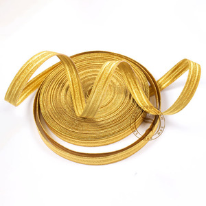 Haute qualité 1/4 pouces foncé Maritime or lingot fil dentelle aspirant uniforme broderie garnitures cérémonie uniforme accessoires - Product Image 4