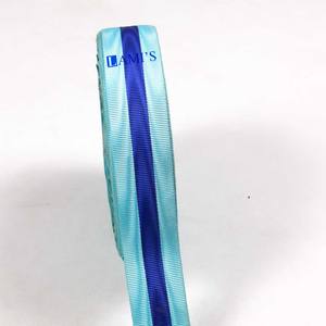 Rubans OEM Vente en gros Usine Eco Friendly Logo personnalisé Couleurs Rayures personnalisées Rang artisanal Rubans de couleur unie - Product Image 3