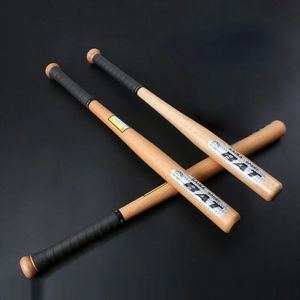 Bate de Béisbol Profesional de Madera de Haya Maciza de Alta Calidad, Equipo Deportivo de Madera Dura para Entrenamiento Familiar, Bate de Softbol de Calidad - Product Image 1