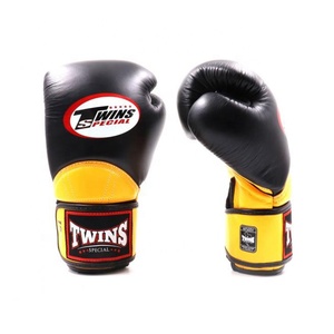 Premium leather boxing <b>gloves</b> for men and women training sparring and heavy bag workouts with durable padding secure wrist suppo - Product Image 5