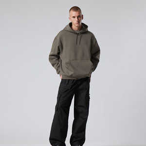 Sudadera con Capucha de Felpa Francesa 100% para Hombre, de Lujo, Gruesa, Talla Grande, de Algodón, Bordada Personalizada para Invierno, Sudaderas Extra Grandes para Hombre - Product Image 2