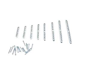 Juego de 8 placas LCP de 2,4mm con 50 tornillos de bloqueo Instrumentos ortopédicos veterinarios - Product Image 3