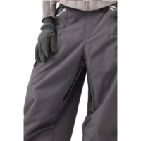 Pantalon de ski pour homme en gros, taille élastique, fermeture à crochet, coupe-vent, imperméable, respirant, 100 % polyester, coupe ample, cargo, pour le ski et le snowboard