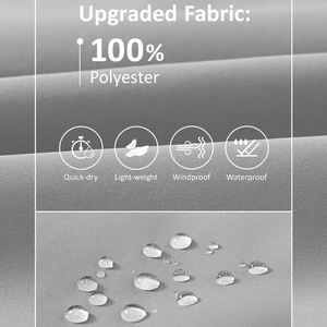 Veste coupe-vent de haute qualité, veste bomber décontractée pour hommes, vêtements streetwear, logo personnalisé, couleur unie, veste imperméable - Product Image 6