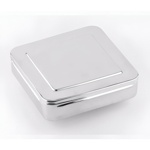 17x7x3 cm thép không gỉ Dụng cụ phẫu thuật hộp nắp Hướng dẫn sử dụng bền phẫu thuật lưu trữ dụng cụ y tế chất lượng cao an toàn - Product Image 5