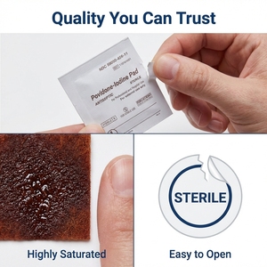 OEM Service Sterile Povidone Iodine Prep Pad 10% Medical Grade Iodine <strong>Antiseptic</strong> <strong>Wipes</strong> Individually Wrapped <strong>for</strong> Hospital Clinic - Product Image 6