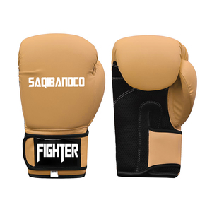10 oz Fabricantes Custom Duty Leather Pu Guantes de boxeo Punzonado Guantes deportivos para entrenamiento Equipo DE BOXEO - Product Image 6