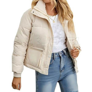 Ropa de mujer Cómodo Crop Top Puffer Venta caliente Premium Quality Crop Top Puffer para la venta - Product Image 1