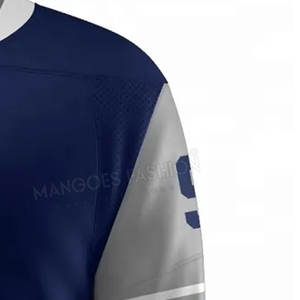 2025 Mejor Calidad OEM Personalizado Sublimación Completa Doble Cara para Hombre Equipo Reversible 100% Poliéster Transpirable para Hockey sobre Hielo - Product Image 5