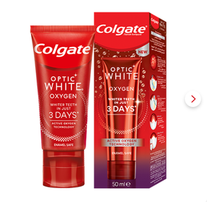 Dentifrice blanchissant Colgate Optic White Pro Series avec 5% de peroxyde d'hydrogène - Product Image 5