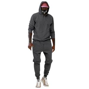 Conjunto de sudadera con capucha y pantalones de chándal de regreso a la escuela con diseño de logotipo personalizado y tamaños Ropa de entrenamiento cómoda Chándal de invierno - Product Image 2