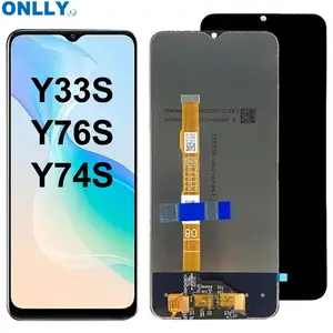 Vivo Y33S Y76S Y76 5G T1XLCDタッチスクリーン交換ディスプレイのLCD交換